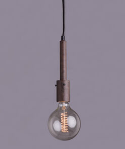 Κρεμαστό Φωτιστικό Μεταλλικό Σκουριά 1ΧE27 ACA DECOR – KS2084P51SRT