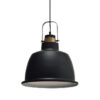 Κρεμαστό Φωτιστικό 1XE27 Μεταλλικό Μαύρο Φ350 ACA DECOR   – KS212635P