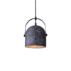 ACA DECOR   κρεμαστό φωτιστικό 1xE27 σε μαύρο χρώμα – KS411P16B