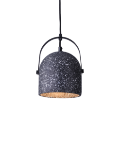 ACA DECOR   κρεμαστό φωτιστικό 1xE27 σε μαύρο χρώμα – KS411P16B
