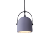 ACA DECOR   κρεμαστό φωτιστικό 1xE27 σε γκρι χρώμα – KS411P16G