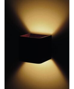 Επιτοίχιο Φωτιστικό LED Λευκό Ματ Τετράγωνο 3W Up-Down Θερμό Λευκό 3000K ACA DECOR – L35037