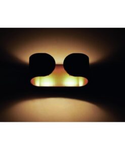 Απλίκα Τοίχου LED Λευκό Ματ Οβάλ 6W Up-Down Θερμό Λευκό 3000K ACA DECOR – L35049