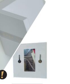 Επιτοίχιο Φωτιστικό LED Tetris Μαύρο 4W Upside Θερμό Λευκό 3000K ACA DECOR – L36291BK