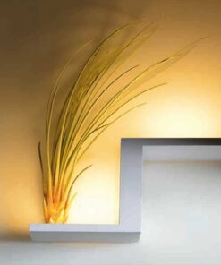 Επιτοίχιο Φωτιστικό LED Tetris Μαύρο 8W Upside Θερμό Λευκό 3000K ACA DECOR – L36294BK