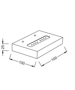 Επιτοίχιο Φωτιστικό LED Λευκό 4W Upside Θερμό Λευκό 3000K ACA DECOR – L36310100U