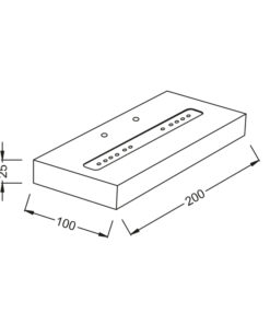 Επιτοίχιο Φωτιστικό LED Λευκό 5W Upside Θερμό Λευκό 3000K ACA DECOR – L36310200U