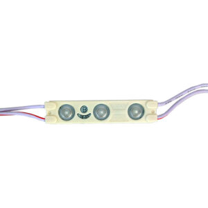 LED μονάδα φωτισμού, 12V, για επιγραφές με 3 φακούς και ενσωματωμένα καλώδια σύνδεσης.