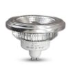 LED Λάμπα AR111 GU10 12W V-TAC 40° Θερμό Λευκό 3000K – 214224
