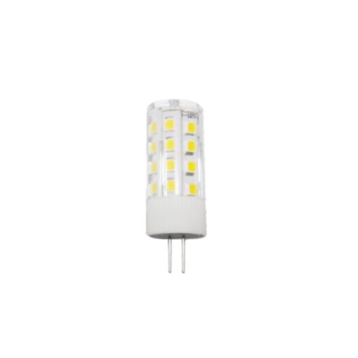 LED Λάμπα G4 5W 400lm 360° 12V AC/DC Diolamp Θερμό Λευκό 3000K – G428355WW