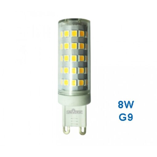 LED Λάμπα G9 8W Universe Φυσικό Λευκό 4000K 2-U004695
