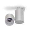 LED Μονοφασικό Φωτιστικό Ράγας 15W V-TAC Άσπρο Περιστρεφόμενο Ψυχρό Λευκό 6400K – 1300