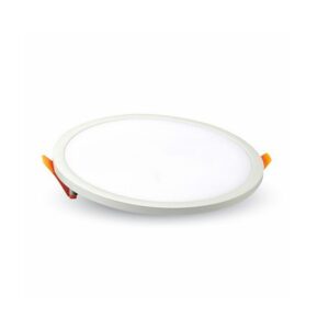 LED Πάνελ Στρογγυλό 8W V-TAC Θερμό Λευκό 3000K – 4931