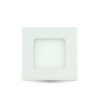 LED Πάνελ Τετράγωνο Χωνευτό 3W V-TAC 8.4 x 8.4cm Θερμό 3000K – 216295