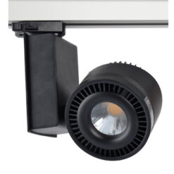 LED Τριφασικό Φωτιστικό Ράγας 33W V-TAC Μαύρο Περιστρεφόμενο Ψυχρό Λευκό 6000K – 1235