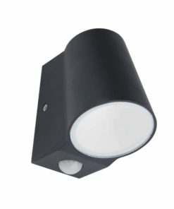 ΑΠΛΙΚΑ ΕΞΩΤΕΡΙΚΟΥ ΧΩΡΟΥ ΜΕ ΑΙΣΘΗΤΗΡΑ ΚΙΝΗΣΗΣ ΣΕ ΣΚΟΥΡΟ ΓΚΡΙ 6W IP54 ACA – LG0509GPIR