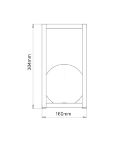 Επιτραπέζιο φωτιστικό μπαταρίας LED εξωτερικού χώρου 1W θερμό λευκό φως 3000Κ LUA – LG0665G