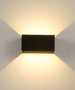 Απλίκα LED Up-Down ορθογώνια εξωτερικού χώρου 12W θερμό λευκό φως 3000K – LG0690G