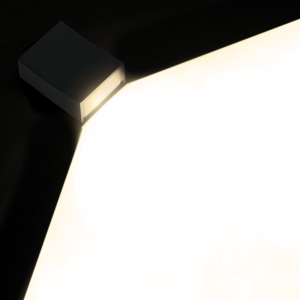 LED ΑΠΛΙΚΑ ΕΞΩΤΕΡΙΚΟΥ ΧΩΡΟΥ ΣΕ ΣΚΟΥΡΟ ΓΚΡΙ 3W IP65  ACA – LG1041G