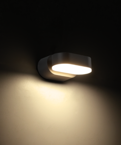 ΕΠΙΤΟΙΧΟ ΦΩΤΙΣΤΙΚΟ ΕΞΩΤΕΡΙΚΟΥ ΧΩΡΟΥ ΣΚΟΥΡΟ ΓΚΡΙ 7W 320LM 100° 230V 3.000K IP54 ACA – LG1681G