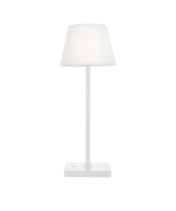 Επιτραπέζιο Επαναφορτιζόμενο Φωτιστικό Πορτατιφ LED 2W Λευκο IP54 με Dimmer ACA Θερμό 3000Κ – LG2050W-400