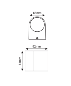 LED Επιτοίχιο Σποτ Εξωτερικού Χώρου σε Γκρι Χρώμα 4W 230LM 40° 230V IP65 ACA – LG2201G