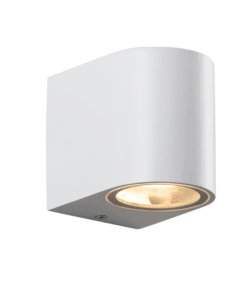 Απλίκα σποτ εξωτερικού χώρου 1x GU10 λευκό ματ αλουμίνιο IP54 ACA – LG2201GU10W