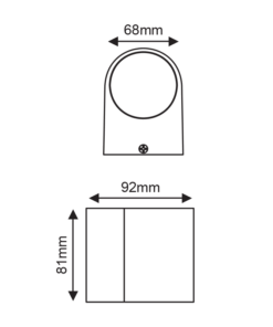 LED ΑΠΛΙΚΑ ΕΞΩΤΕΡΙΚΟΥ ΧΩΡΟΥ ΣΕ ΛΕΥΚΟ 4W IP54 ACA – LG2201W