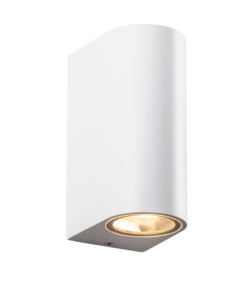 Απλίκα Σποτ Up-Down 2xGU10 Λευκό Αλουμίνιο IP54 ACA – LG2202GU10W