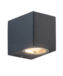 Απλίκα σποτ 1x GU10 Aλουμινίου σκούρο γκρι IP54 – LG2203GU10G