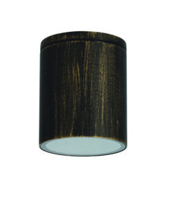 Φωτιστικό Σποτ Οροφής 1ΧGU10 Χρυσό-Μαύρο Αλουμίνιο IP65 ACA – LG2301GU10GB