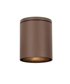 Φωτιστικό Οροφής 1ΧGU10 Απόχρωση Σκουριάς Αλουμίνιο IP65 ACA – LG2301GU10R