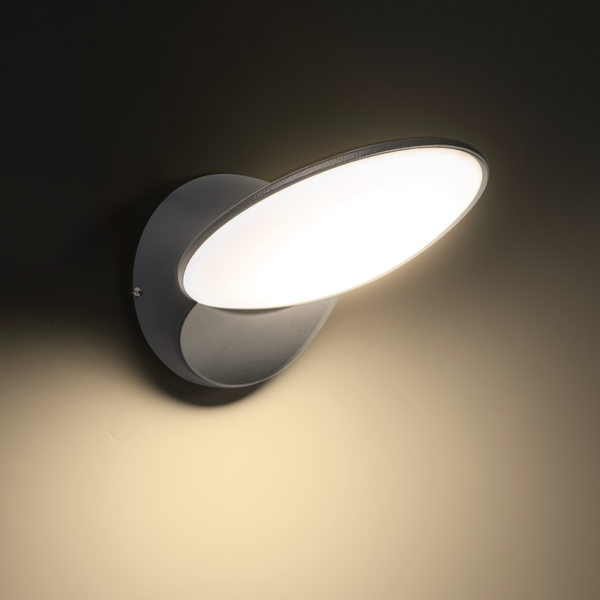 LED ΑΠΛΙΚΑ ΕΞΩΤΕΡΙΚΟΥ ΧΩΡΟΥ ΣΕ ΣΚΟΥΡΟ ΓΚΡΙ 14W IP54 ACA – LG2332G