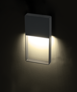 LED ΑΠΛΙΚΑ ΕΞΩΤΕΡΙΚΟΥ ΧΩΡΟΥ ΣΕ ΣΚΟΥΡΟ ΓΚΡΙ 4W IP54 ACA – LG2361G