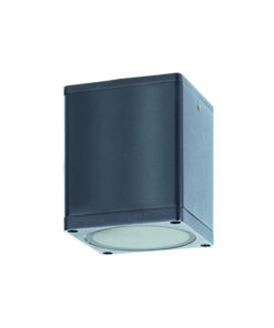 Επιτοίχιο Φωτιστικό 1ΧGU10 Γκρι Αλουμίνιο IP65 ACA – LG2401GU10G