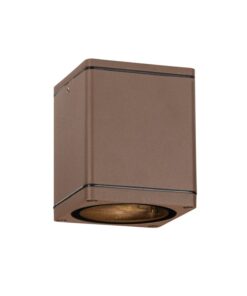 Επιτοίχιο Φωτιστικό 1xGU10 Απόχρωση Σκουριάς Αλουμίνιο IP65 ACA – LG2401GU10R