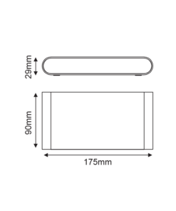 ΑΠΛΙΚΑ ΕΞΩΤΕΡΙΚΟΥ ΧΩΡΟΥ ΣΕ ΛΕΥΚΟ ΧΡΩΜΑ 11W IP54 ACA 3000K Θερμό Λευκό – LG2632W