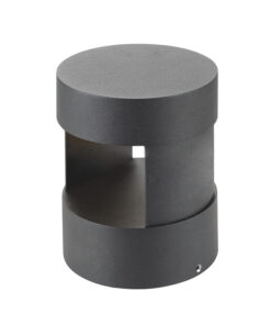 Επιτοίχιο Φωτιστικό Εξωτερικού Χώρου με Ενσωματωμένο LED σε Γκρι Χρώμα 9W 200LM 79° 230V AC 3.000K Σκούρο Γκρι CRI80 IP54 ACA – LG3271G