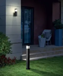 LED ΚΟΛΩΝΑΚΙ ΕΞΩΤΕΡΙΚΟΥ ΧΩΡΟΥ ΣΚΟΥΡΟ ΓΚΡΙ 50CM 7W IP54 ACA – LG3702G-500