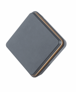 LED ΑΠΛΙΚΑ ΕΞΩΤΕΡΙΚΟΥ ΧΩΡΟΥ ΤΕΤΡΑΓΩΝΗ ΠΕΡΙΣΤΡΕΦΟΜΕΝΗ ΣΕ ΣΚΟΥΡΟ ΓΚΡΙ 12W IP54 ACA – LG5031