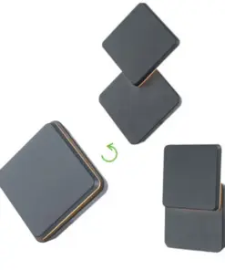 LED ΑΠΛΙΚΑ ΕΞΩΤΕΡΙΚΟΥ ΧΩΡΟΥ ΤΕΤΡΑΓΩΝΗ ΠΕΡΙΣΤΡΕΦΟΜΕΝΗ ΣΕ ΣΚΟΥΡΟ ΓΚΡΙ 12W IP54 ACA – LG5031