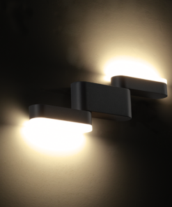 ΑΠΛΙΚΑ ΕΞΩΤΕΡΙΚΟΥ ΧΩΡΟΥ ΑΝΑΔΙΠΛΟΥΜΕΝΗ ΣΕ ΣΚΟΥΡΟ ΓΚΡΙ 9W IP54 ACA – LG5381