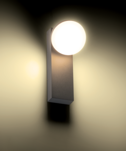 ^LED ΑΠΛΙΚΑ ΕΞΩΤΕΡΙΚΟΥ ΧΩΡΟΥ ΠΕΡΙΣΤΡΕΦΟΜΕΝΗ ΣΕ ΣΚΟΥΡΟ ΓΚΡΙ 10W IP54 ACA – LG5891G