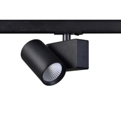 LED Φωτιστικό Ράγας 2 Καλωδίων Μαύρο 20W 3000K  38° 2000LM 230V AC Ra80 ACA – LISOR2030B2