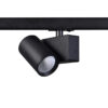LED Φωτιστικό Ράγας 2 Καλωδίων Μαύρο 20W 4000K  38° 2100LM 230V AC Ra80 ACA – LISOR2040B2