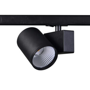 LED Φωτιστικό Ράγας 2 Καλωδίων Μαύρο  40W 4000K  38° 4200LM 230V AC ACA – LISOR4040B2