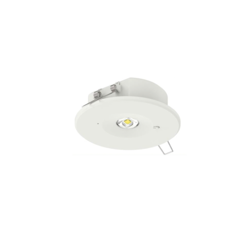 Φωτιστικό Ασφαλείας Χωνευτό LED Μη Συνεχούς 1.2W 6000K με Κουμπί Δοκιμής 3Η ACA – LYR160