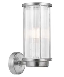 Nordlux Linton Φωτιστικό Τοίχου Γαλβανιζέ E27 Γαλβανιζέl/Πλαστικό – 2218281031