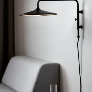 Nordlux Balance Φωτιστικό Τοίχου Μαύρο LED 17.5W 2700K Dimmable  –  2010121003