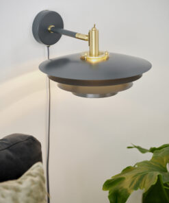 Nordlux Bretagne Φωτιστικό Τοίχου Γκρι G9 Μεταλλικό/Μεταλλικό – 2213471010